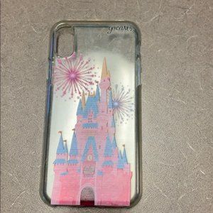 Iphone X rubber case - Disney Castle